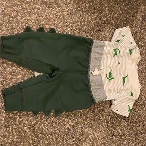 Dinosaur outfit